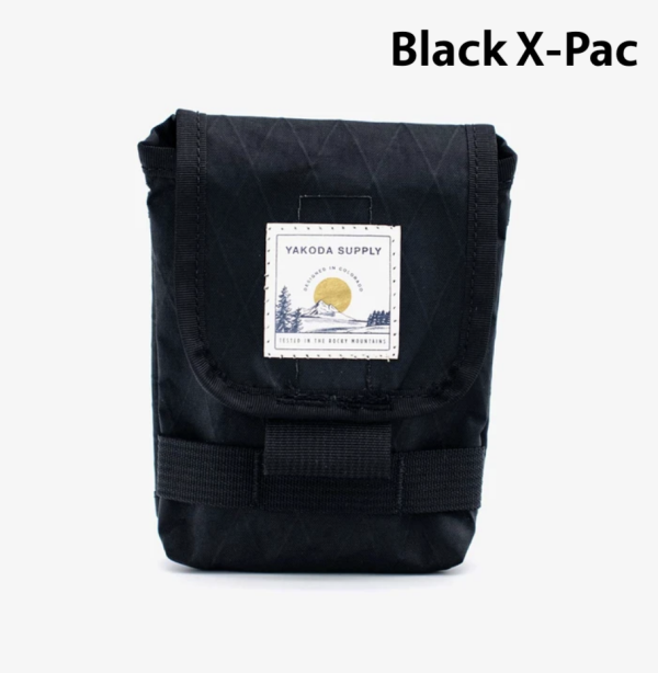 Yakoda Utiltiy Pouch Black X-Pac Yakoda Utiltiy Pouch Black X-Pac